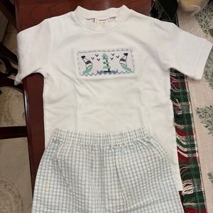 Boys smocked set